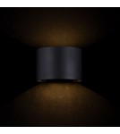 Outdoor wall lamps - Maytoni Fulton LED 6W 3000K 360lm wall lamp O573WL-L6B black. - product 2