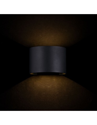 Maytoni Fulton LED 6W 3000K 360lm kinkiet O573WL-L6B czarny - produkt 2