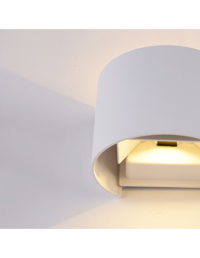 Outdoor wall lamps - Maytoni Fulton LED 6W 3000K 360lm wall lamp O573WL-L6W white. - product kolory-swiatla.pl 5