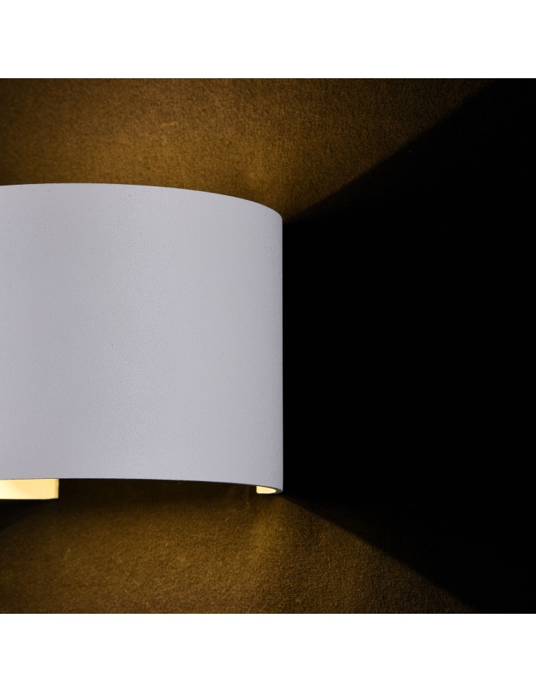 Outdoor wall lamps - Maytoni Fulton LED 6W 3000K 360lm wall lamp O573WL-L6W white. - product kolory-swiatla.pl 6