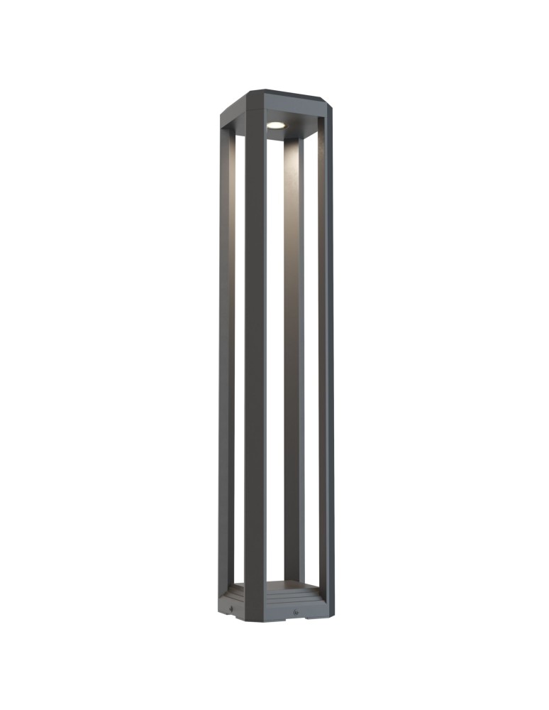 Standing garden lamps - Maytoni Royal Mile Outdoor/Garden LED 13W 3000K 680lm Grey O019FL-L12GR3K. - product kolory-swiatla.pl 1