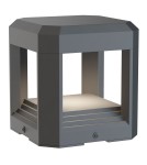 Standing garden lamps - Maytoni Royal Mile Outdoor/Garden LED 13W 3000K 330lm Grey O019FL-L13GR3K. - product 1