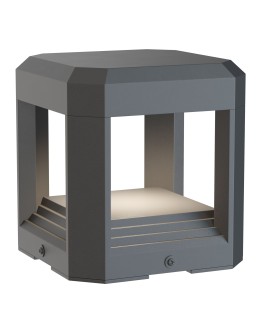 Maytoni Royal Mile Outdoor/Garden LED 13W 3000K 330lm Grey O019FL-L13GR3K.