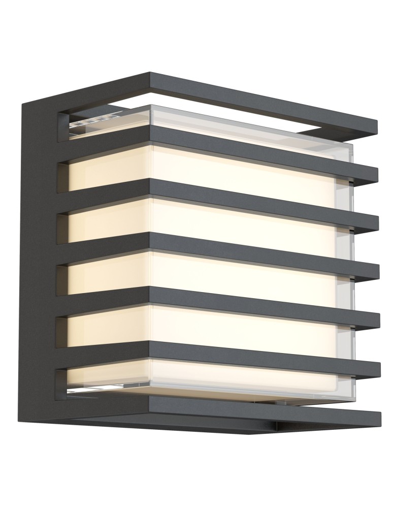 Maytoni Downing Street Ścienna LED 10W 3000K 380lm Czarny  O020WL-L10B4K