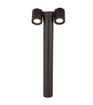 Standing garden lamps - Maytoni Wall Street 2xGU10 50W garden O010FL-02B black. - product 1