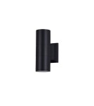 Outdoor wall lamps - Maytoni Bowery 2xGU10 50W wall lamp O574WL-02B black - product 1