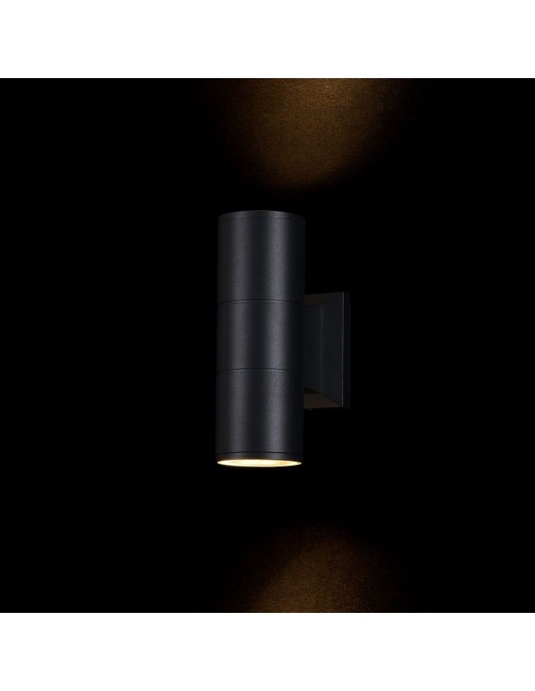 Outdoor wall lamps - Maytoni Bowery 2xGU10 50W wall lamp O574WL-02B black - product kolory-swiatla.pl 2
