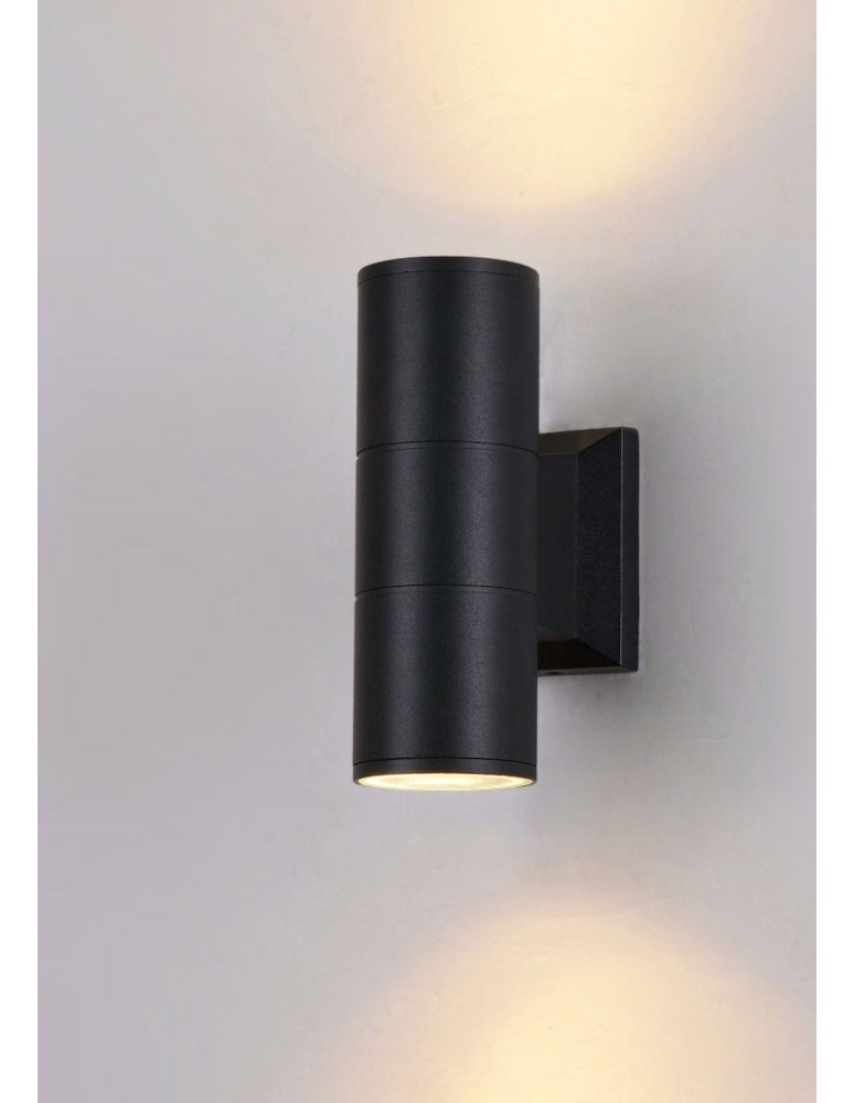 Outdoor wall lamps - Maytoni Bowery 2xGU10 50W wall lamp O574WL-02B black - product kolory-swiatla.pl 3