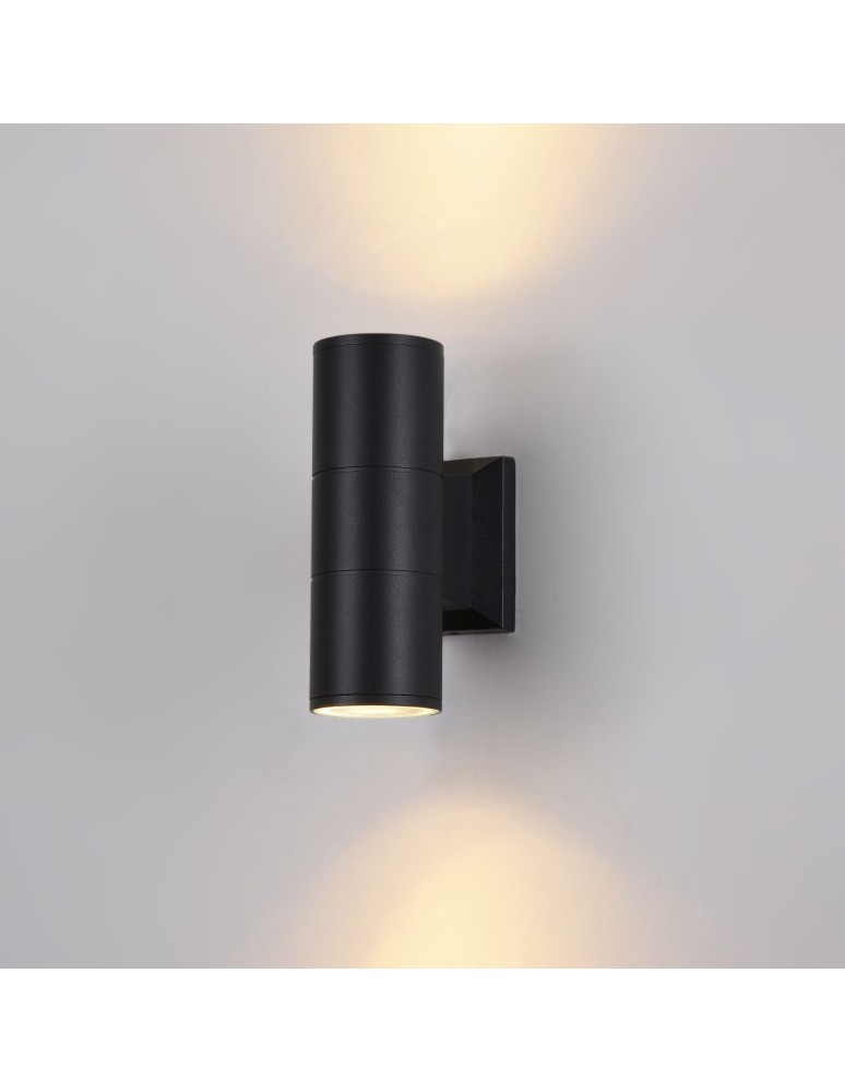 Outdoor wall lamps - Maytoni Bowery 2xGU10 50W wall lamp O574WL-02B black - product kolory-swiatla.pl 5