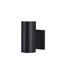 Outdoor wall lamps - Maytoni Bowery 1xGU10 50W wall lamp O574WL-01B black - product 1