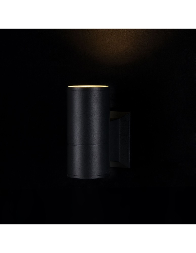 Outdoor wall lamps - Maytoni Bowery 1xGU10 50W wall lamp O574WL-01B black - product kolory-swiatla.pl 2