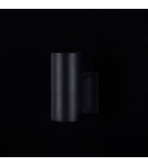 Outdoor wall lamps - Maytoni Bowery 1xGU10 50W wall lamp O574WL-01B black - product 3