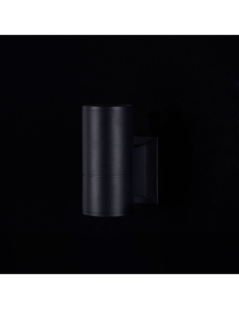Outdoor wall lamps - Maytoni Bowery 1xGU10 50W wall lamp O574WL-01B black - product kolory-swiatla.pl 3