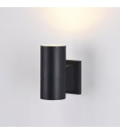 Outdoor wall lamps - Maytoni Bowery 1xGU10 50W wall lamp O574WL-01B black - product 4