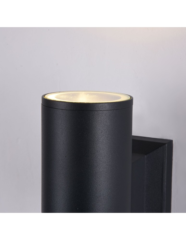 Outdoor wall lamps - Maytoni Bowery 1xGU10 50W wall lamp O574WL-01B black - product kolory-swiatla.pl 5