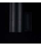Outdoor wall lamps - Maytoni Bowery 1xGU10 50W wall lamp O574WL-01B black - product 6