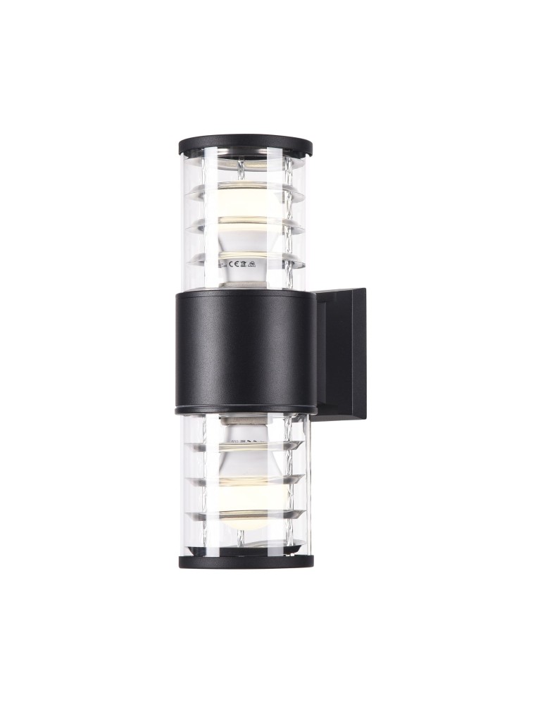 Outdoor wall lamps - Maytoni Bronx 2xE27 60W wall lamp O576WL-02B black - product kolory-swiatla.pl 1