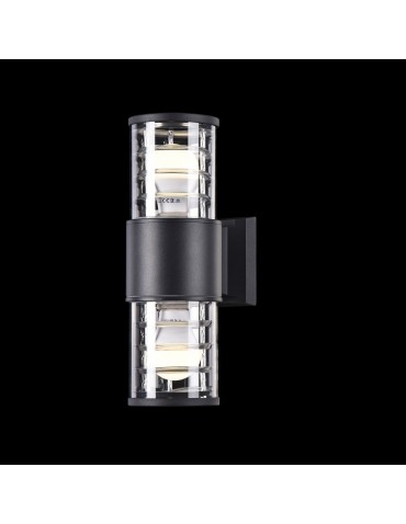 Maytoni Bronx 2xE27 60W kinkiet O576WL-02B czarny - produkt 2