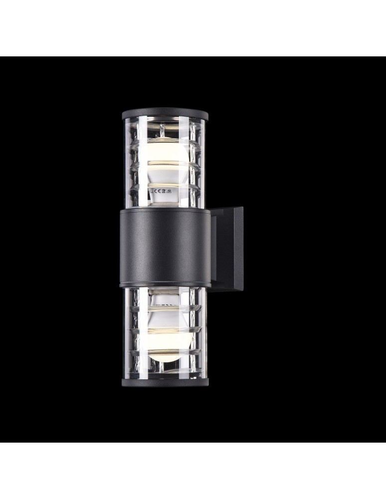 Outdoor wall lamps - Maytoni Bronx 2xE27 60W wall lamp O576WL-02B black - product kolory-swiatla.pl 2