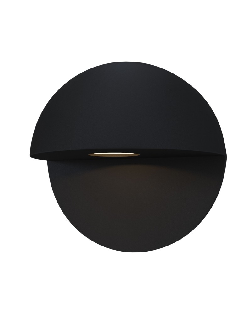 Outdoor wall lamps - Maytoni Mezzo LED Wall Mounted 7.4W 3000K 513lm Black O033WL-L7B3K. - product kolory-swiatla.pl 1