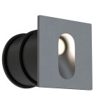 Lamps into the wall - Maytoni Via Urbana LED Downlight 3W 4000K 70lm Grey O022-L3GR - product 1