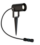 Garden lamps driven into the ground (with wedge) - Maytoni Scope Outdoor/Garden GU10 1x20W Black O025FL-01B - product 1
