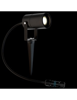 Maytoni Scope Zewnętrzna/Ogrodowa GU10 1x20W   Czarny  O025FL-01B - produkt 2