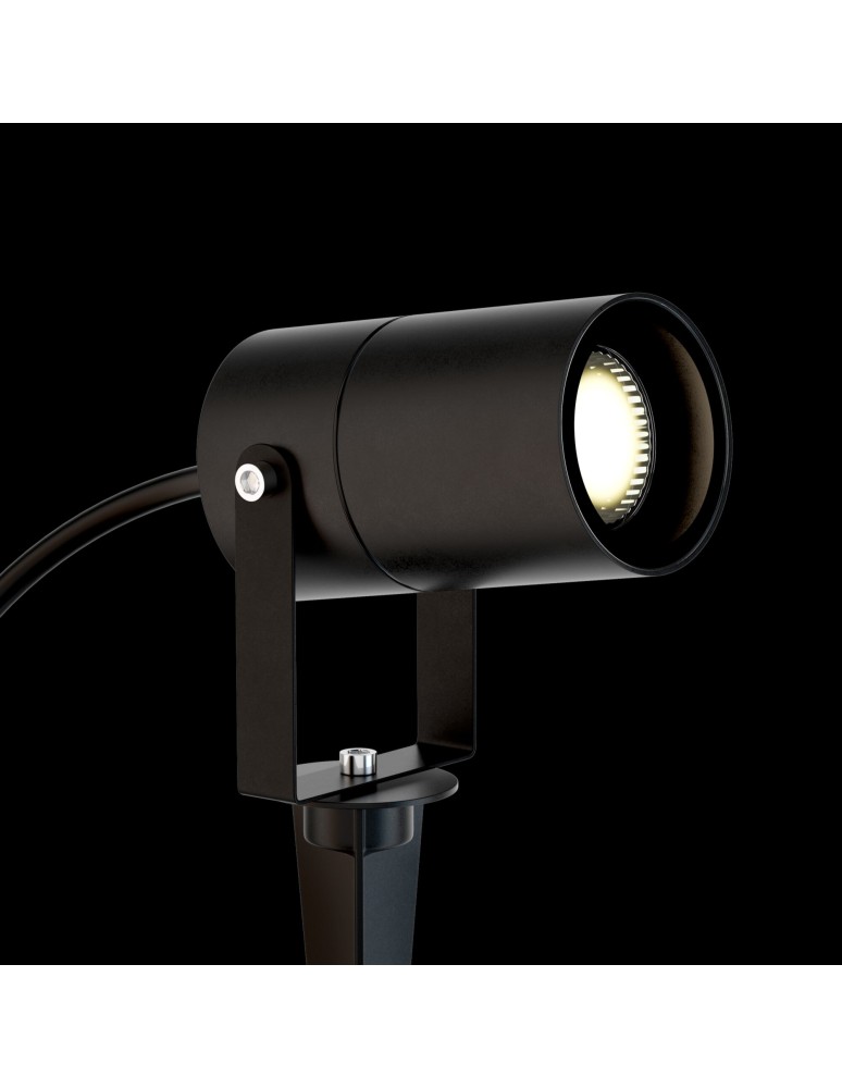 Garden lamps driven into the ground (with wedge) - Maytoni Scope Outdoor/Garden GU10 1x20W Black O025FL-01B - product kolory-swiatla.pl 4