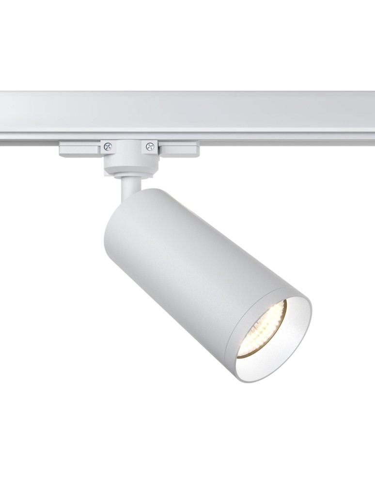 Lamps for 3-phase busbars - Maytoni Focus For Busbar 3F GU10 1x50W White TR028-3-GU10-W - product kolory-swiatla.pl 1