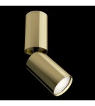 Ceiling spotlights - Maytoni FOCUS S Ceiling GU10 1x10W Brass C051CL-01BS - product 2