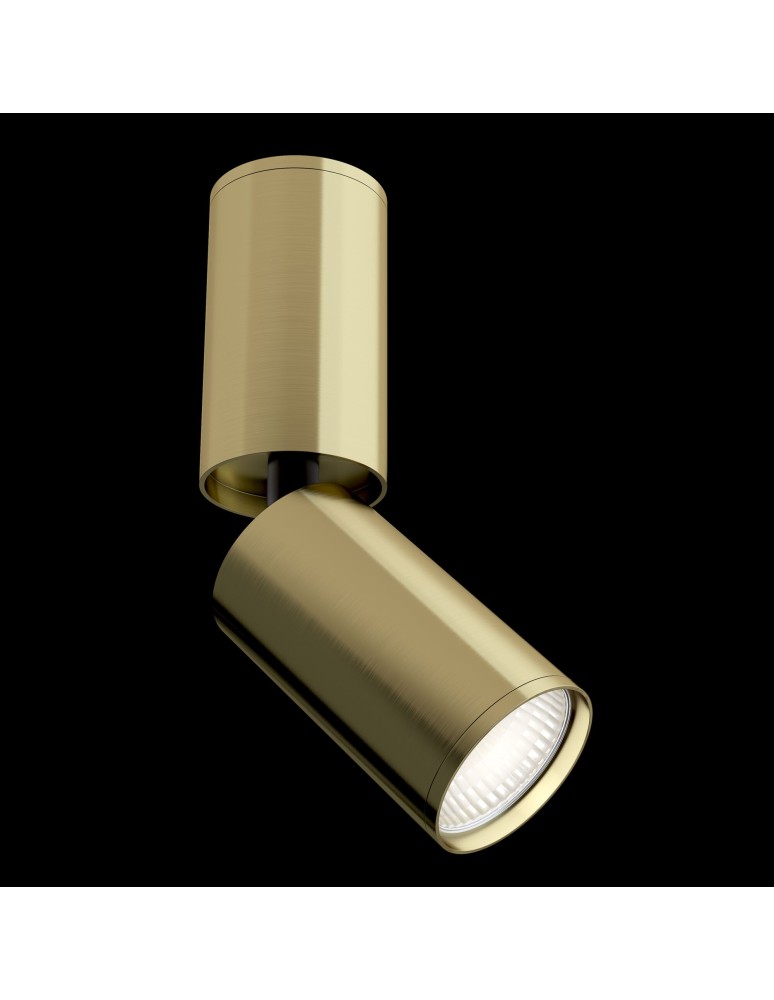 Ceiling spotlights - Maytoni FOCUS S Ceiling GU10 1x10W Brass C051CL-01BS - product kolory-swiatla.pl 2