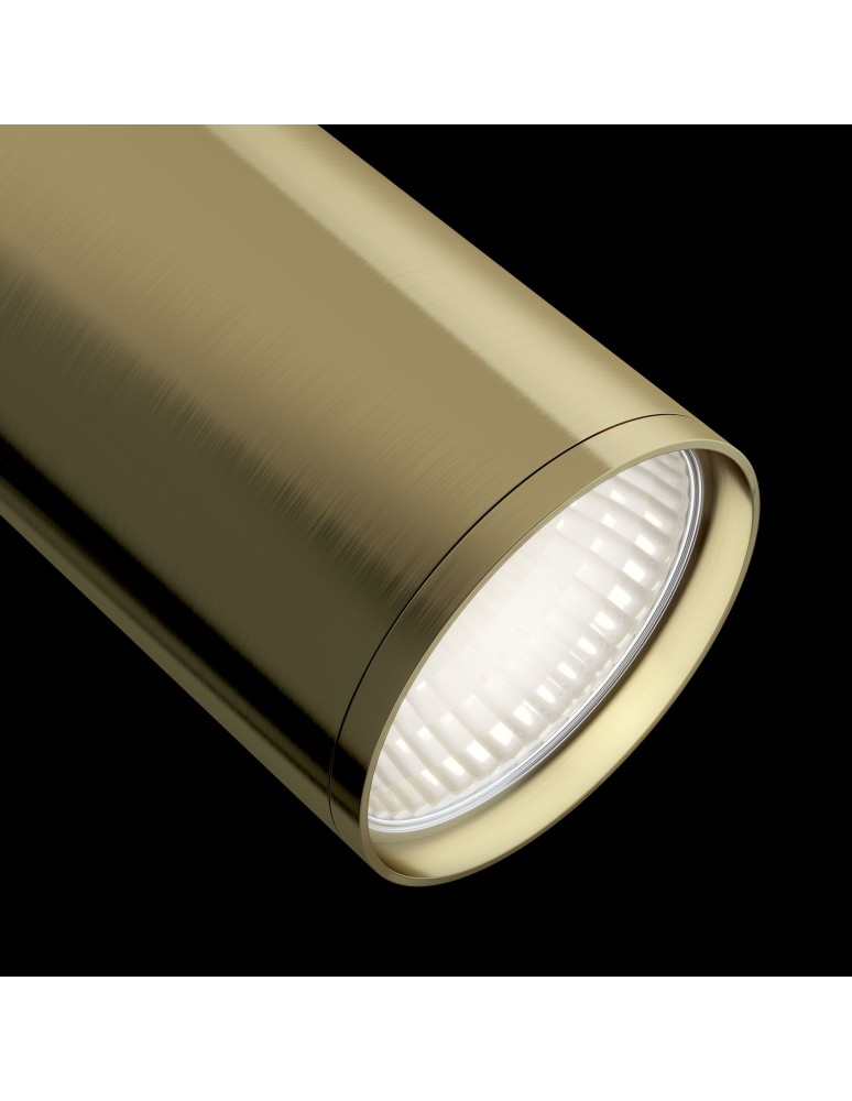Ceiling spotlights - Maytoni FOCUS S Ceiling GU10 1x10W Brass C051CL-01BS - product kolory-swiatla.pl 3