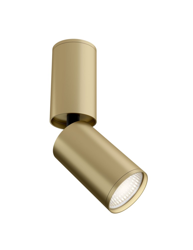 Ceiling spotlights - Maytoni FOCUS S Ceiling GU10 1x10W Gold C051CL-01MG - product kolory-swiatla.pl 1