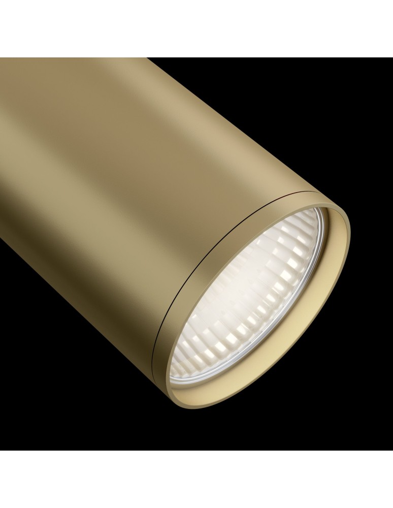 Ceiling spotlights - Maytoni FOCUS S Ceiling GU10 1x10W Gold C051CL-01MG - product kolory-swiatla.pl 3