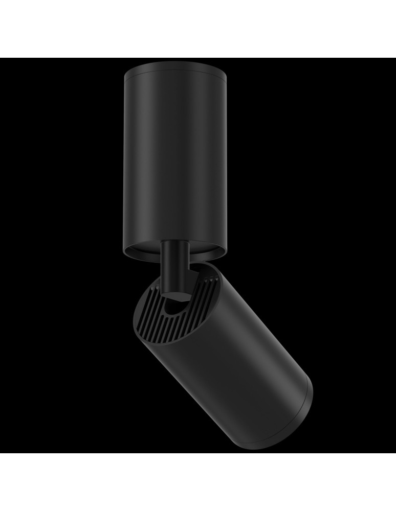 Ceiling spotlights - Maytoni FOCUS S Ceiling GU10 1x10W Black C051CL-01B - product kolory-swiatla.pl 4