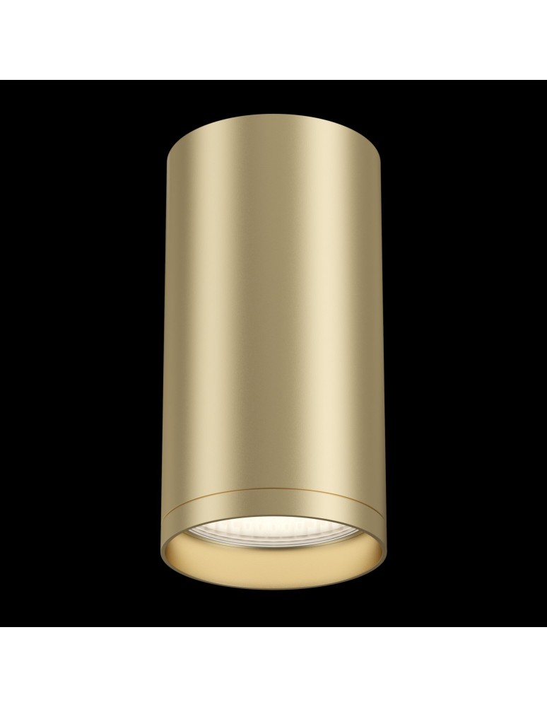 Ceiling luminaires for replaceable light source - Maytoni FOCUS S Ceiling GU10 1x10W Matte Gold C052CL-01MG - product kolory-swiatla.pl 2