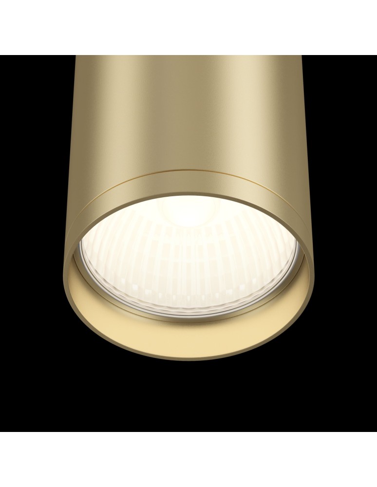 Ceiling luminaires for replaceable light source - Maytoni FOCUS S Ceiling GU10 1x10W Matte Gold C052CL-01MG - product kolory-swiatla.pl 4