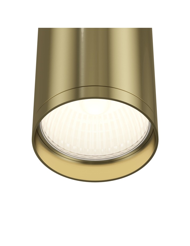 Ceiling luminaires for replaceable light source - Maytoni FOCUS S Ceiling GU10 1x10W Brass C052CL-01BS - product kolory-swiatla.pl 3