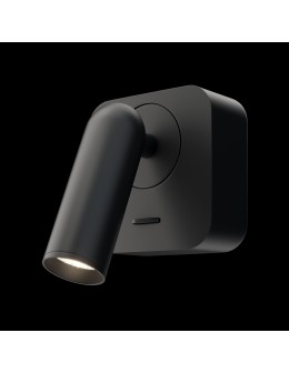 Maytoni MIRAX LED 3W 150lm 3000K czarny kinkiet C039WL-L3B3K - produkt 2