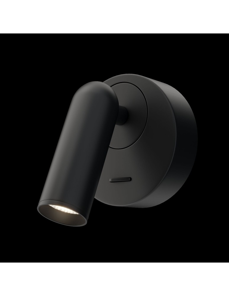 Wall lamps - Maytoni Mirax LED Wall Mount 3.2W 3032K 230lm Black C038WL-L3B3K - product kolory-swiatla.pl 2