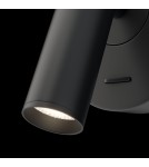 Wall lamps - Maytoni Mirax LED Wall Mount 3.2W 3032K 230lm Black C038WL-L3B3K - product 4