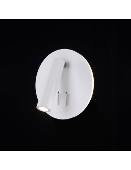 Maytoni Ios 176 LED 9W 3000K 540lm kinkiet C176-WL-01-6W-W biały - produkt 2