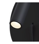 Reading wall lamps - Maytoni Ios 176 LED 9W 3000K 540lm wall lamp C176-WL-01-6W-B black. - product 4