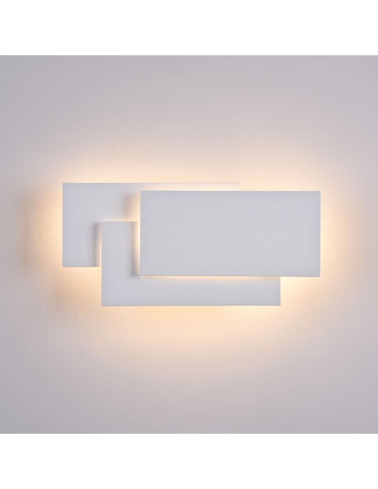 Modern wall lamps - Maytoni Trame LED 12W 3000K 400lm wall lamp C804WL-L12W white. - product kolory-swiatla.pl 4