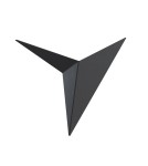 Modern wall lamps - Maytoni Trame LED 3W 3000K 150lm wall lamp C808WL-L3B black. - product 1