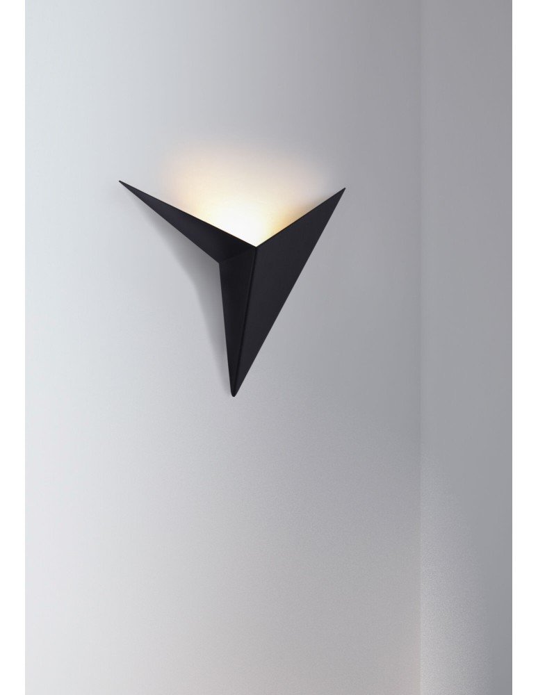 Modern wall lamps - Maytoni Trame LED 3W 3000K 150lm wall lamp C808WL-L3B black. - product kolory-swiatla.pl 3