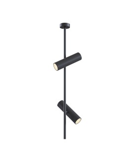 Maytoni Elti 2xGU10 50W ceiling light C021CL-02B black