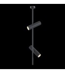 Spotlight ceiling lamps - Maytoni Elti 2xGU10 50W ceiling light C021CL-02B black - product 2