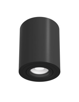 Maytoni Alfa 1xGU10 50W ceiling light C016CL-01B black
