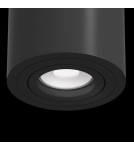 Ceiling luminaires for replaceable light source - Maytoni Alfa 1xGU10 50W ceiling light C016CL-01B black - product 4